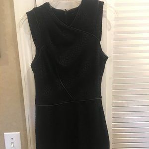 Tart Textured Black Dress